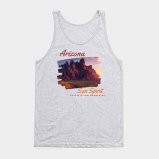 Arizona Sun Spirit Superstition Mountains 2 Tank Top